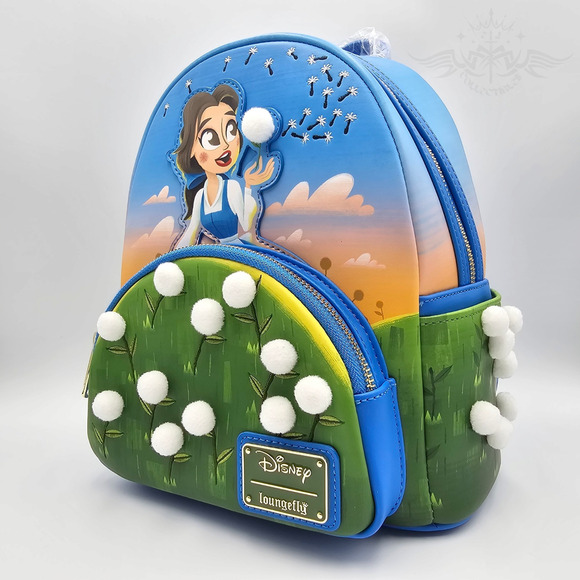 Loungefly Disney Beauty and the Beast Belle Dandelion Field Mini Backpack New main image 4